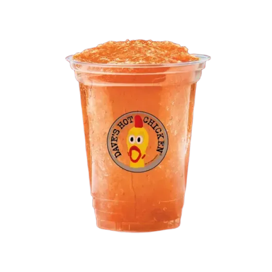 Frozen Hi-C Orange LavaBurst at Dave's Hot Chicken