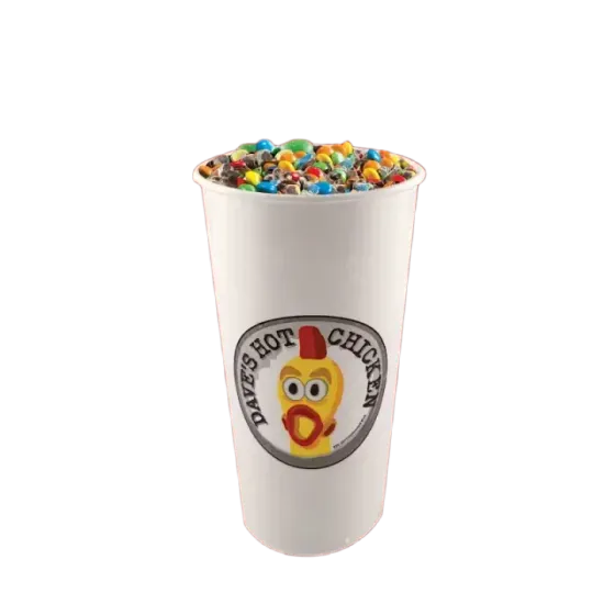 M&M Top-Loaded Shake