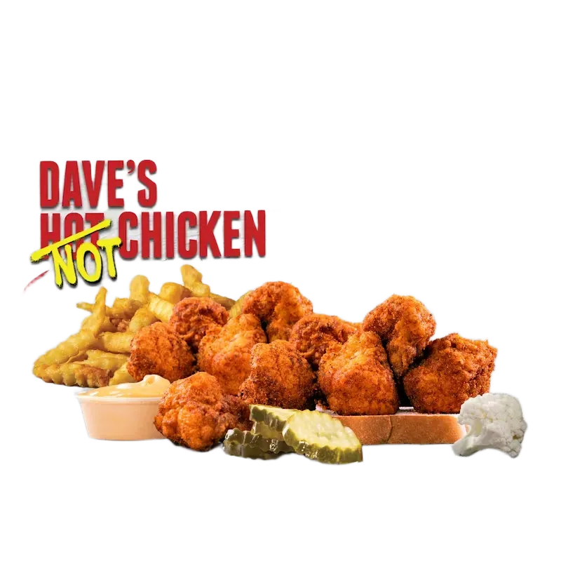 10 pc Cauli Tender Bites w/ Fries at Dave's Hot Chicken