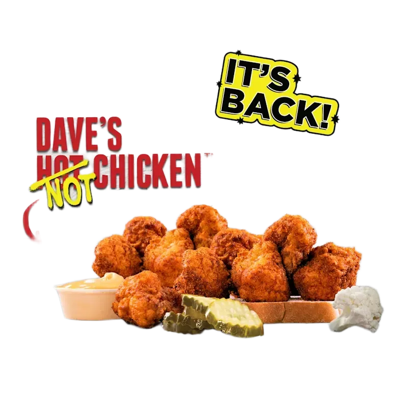 10 pc Cauli Tender Bites at Dave's Hot Chicken