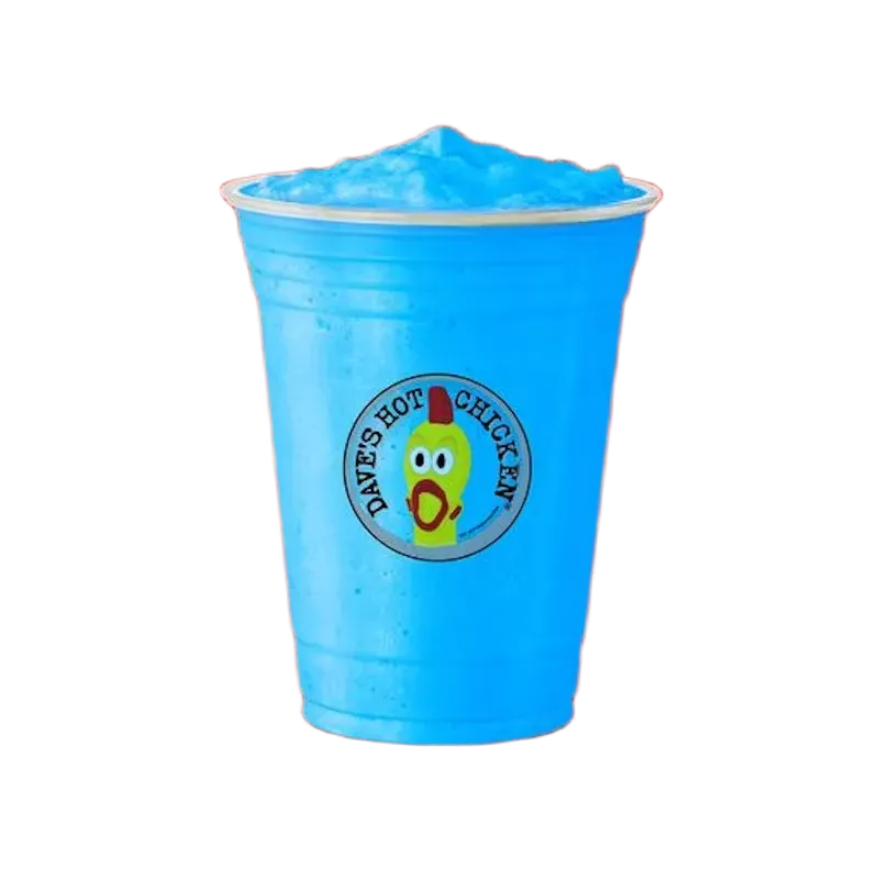 Frozen Powerade Mountain Berry Blast at Dave's Hot Chicken