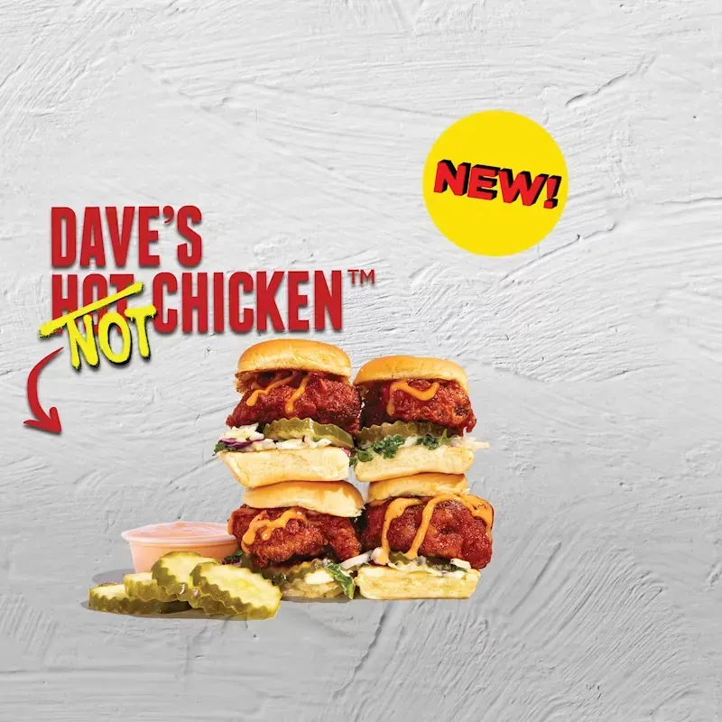 Dave's NOT Chicken Mini Sliders (Cauli) at Dave's Hot Chicken