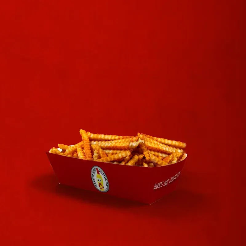 Fries at Dave's Hot Chicken