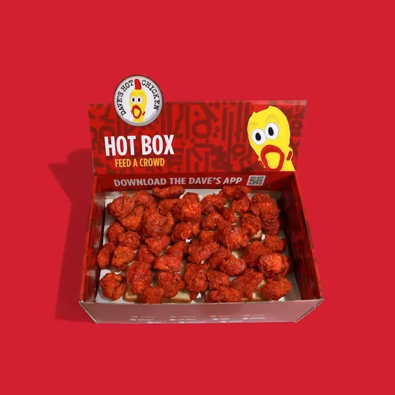 Hot Box — Dave's Bites at Dave's Hot Chicken