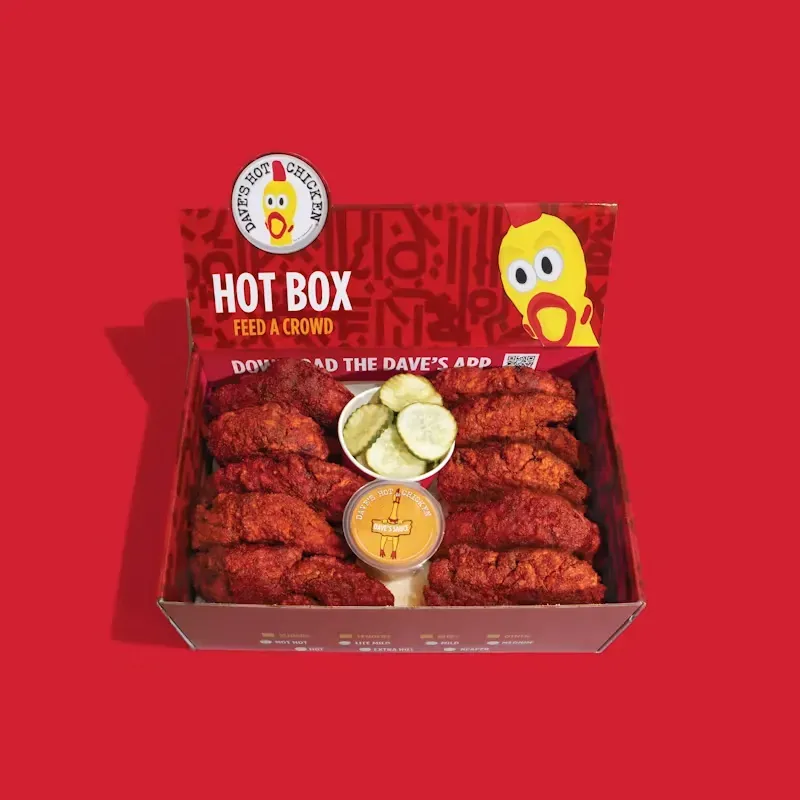 Hot Box — Tenders at Dave's Hot Chicken