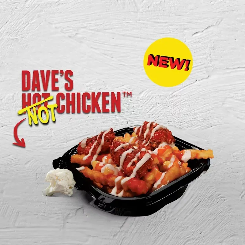 Small Top-Loaded Spicy Buffalo Cauli Mac at Dave's Hot Chicken